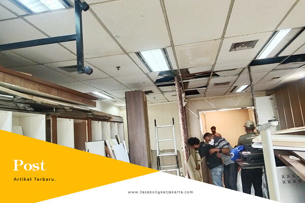 Jasa Bongkar Partisi Gypsum Jakarta